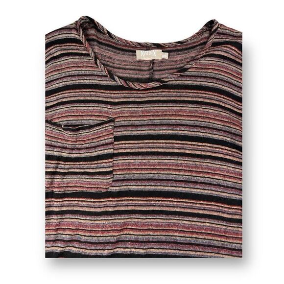 Nation LTD Lightweight 3/4 Length Sleeve Top One Size - Picture 2 of 5